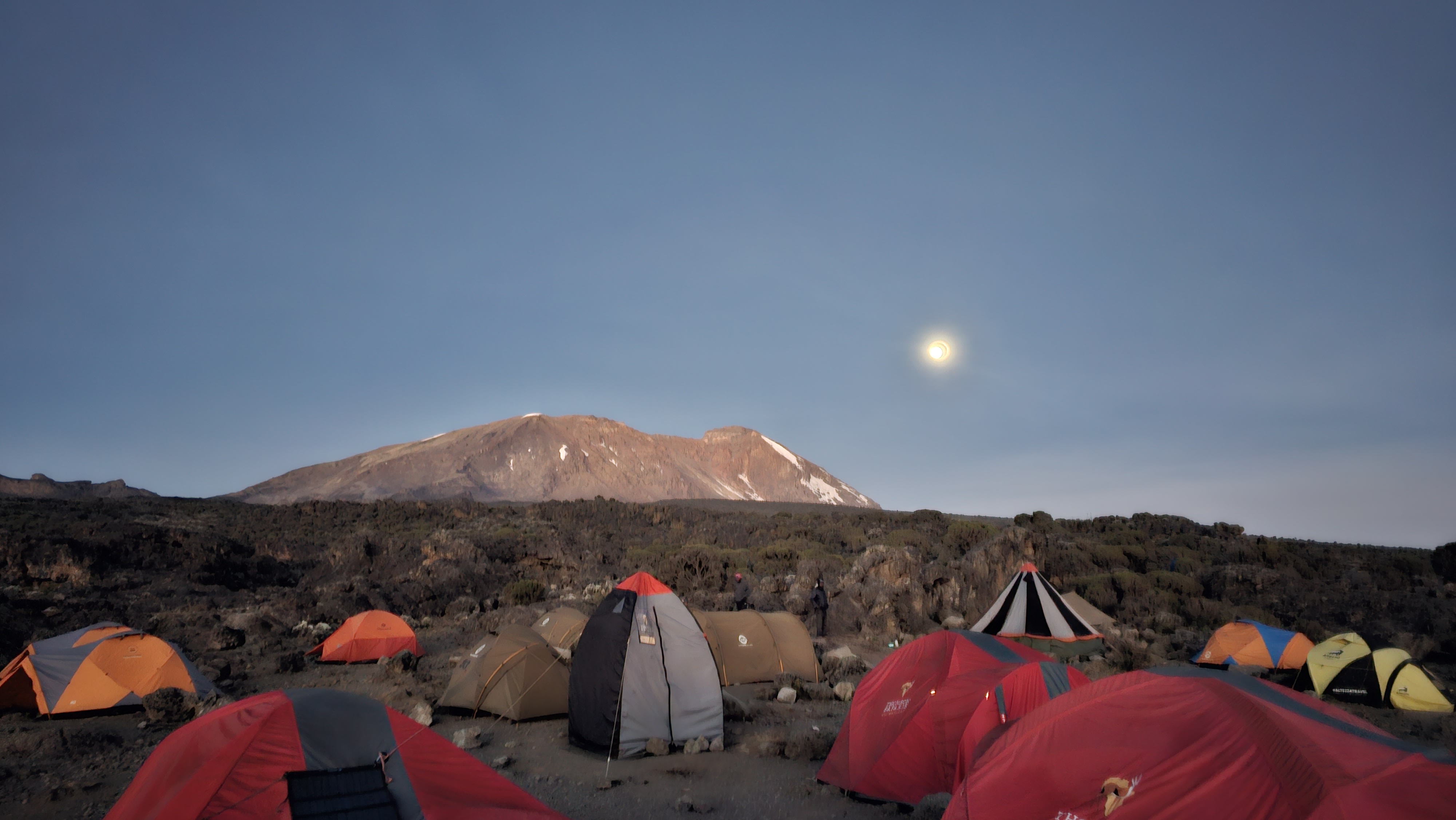 Shira plateau on Kilimanjaro